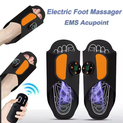Electric Foot Massager Shoe EMS Pad Muscle Stimulation Massage Foot Relaxation Foot Spa Machine Feet
