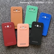 Softcase Macaron Pro Camera Samsung j7 2015 Colorful case