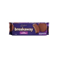 Cadbury Breakaway Milk Chocolate biscuits 180g