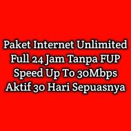 Paket Data Internet Unlimited Full Tanpa FUP