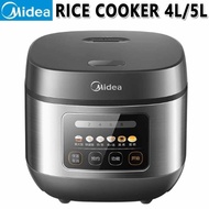 【Midea】Micropressure Rice Cooker 4L 5L Large Capacity household multi-functional non-stick cooker intelligent reservation rice cooker
