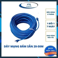 Dây mạng CAT5E Bấm Sẵn 2 đầu 10m 15m 20m 25m 30m 35m 40m 45m 50m - Dây Cáp mạng lan