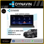 DYNAVIN LEXUS NX 200T 2014-2020 RAM 128GB ROM OEM 10.25 INCH 2K QLED ANDROID PLAYER / 4G SIM / 360 C