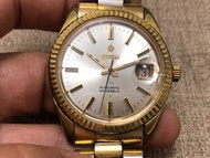 古董 全金色 TITONI 梅花 2783 男裝 機械 自動 手錶 36MM