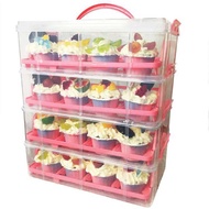 Multi-Layer Cupcake Packaging Box Dessert Table Cupcake Box Storage Box Baking Dessert Packaging Box