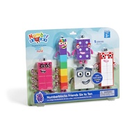 Numberblocks Friends Six to Ten Character Figures Set of 5 95357 Authentic Product