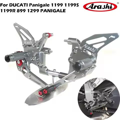 Motorcycle Footrest Footpeg Pedal Foot Peg Rearset Rear Set Foot Rest for DUCATI Panigale 1199 1199S