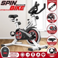 HTD Sport Sepeda Statis Spin Bike Cardio Alat Olahraga Exercises