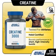Applied Nutrition, Halal Creatine 3000, Creatine Monohydrate, Increase Performance 30 servings