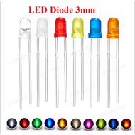 Diffused led diode lamp color F3 3mm 3 mm