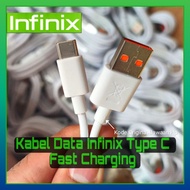 Kabel Data Infinix Original Type C Fast Charging Note 8 Zero 5 Note 11 Note 12 Ori 100% Bawaan Hp