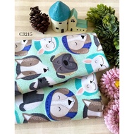 C3215 Designer Brand Cotton "Cute Doggy Face"