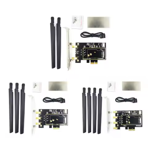 BCM94360CD BCM943602CDP WLAN Card to Desktop PC PCI-E Card Converter