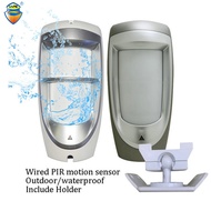 【Fufan Product】 1 Pcswired Outdoor Waterproof Motion Sensor Dual Alarm Paradox Dg 85 Home Security 1