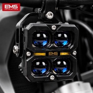 Ems Adventure Spotlight T4 120Watt TFT Smart Control Swtich Motorcycle Spotlight Accessories