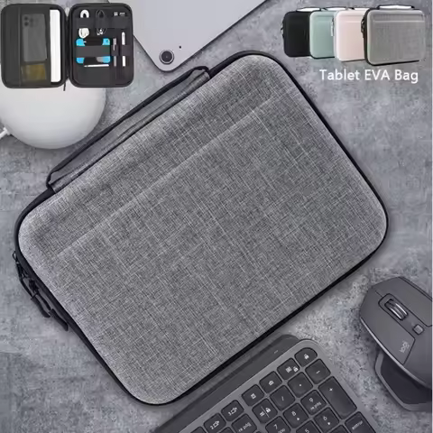 EVA Hard Bag Case For Xiaomi Pad 7 Ultra 14inch 2025 Multi-functional Storage Bag for Mi Pad 6Max 5 