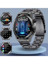 Reloj inteligente LIGE para hombre, reloj deportivo/100+ deportes a prueba de agua, multifuncional, casual y de lujo, opción de regalo de reloj para mujer