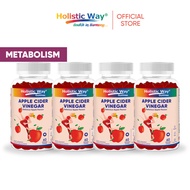 [Bundle of 4] Holistic Way Apple Cider Vinegar Gummy (4 x 60 Gummies)