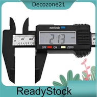 0-150mm Carbon Fiber Composite Fiberglass Digital Caliper Carpentry Kerja Ukuran Memotong Diy
