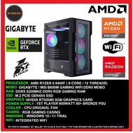Gaming PC Desktop AMD Ryzen 5 8400F/16GB/32GB/512GB SSD/1TB SSD/RTX5060 8GB/600W