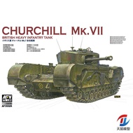 Model AFV CLUB AF35324 1/35 Churchill, UK VII Heavy Tank