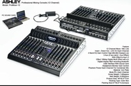 Mixer Audio 12 Channel ASHLEY ProMixer12 ProMixer-12 ProMixer Original