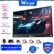 【Selangor stocks】Wistino Thin Portable Monitor 13.3 15.6inch USB Type C HDMI-compatible for Laptop P