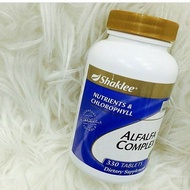 Alfafa Complex (S) Shaklee 330 Tablets