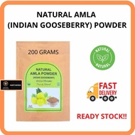 NATURAL AMLA (INDIAN GOOSEBERRY) POWDER 200 GMS (Serbuk Amla, Nellikai Powder, 安姆拉粉, Herbal tea)