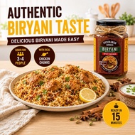 Authentic Biryani Ready-mix | in 10 Minutes | Good for 3-4 Persons | by Hyderabad Express