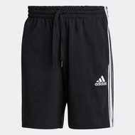 adidas ไลฟ์สไตล์ กางเกงขาสั้น AEROREADY Essentials 3-Stripes ผู้ชาย สีดำ GK9988