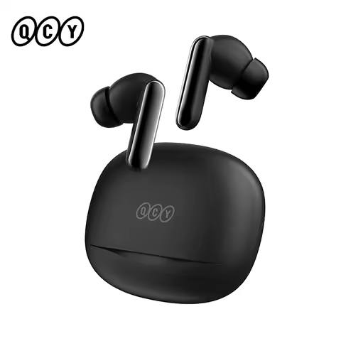 QCY Melobuds N50 Wireless Earphones ANC 6 Mics AI Call Earbuds Bluetooth 5.4 Dual Connection Headpho