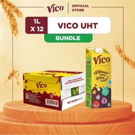 Vico UHT 1L Chocolate Malt Drink Carton ( 1L x 12Pack) Chocolate Drink