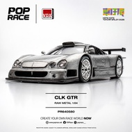[READY STOCK] POP RACE 1/64 Mercedes-Benz CLK GTR Raw Metal PR640580 Removable Engine Hood Cover Die