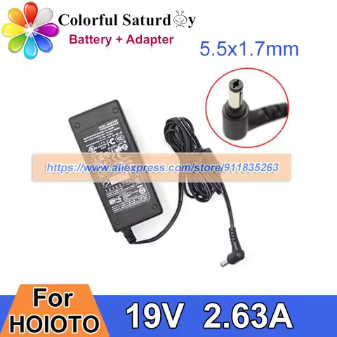 50W ADS-65BI-19-3 19050G 19V 2.63A AC DC Adapter Laptop Charger For HOIOTO For APD DA-50F19 For HP 2