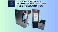Carwash Vendo Machine 5 Peso Coins Slot Old and New, Heavy duty ( ADJUSTABLE TIMER) with 1 Month war