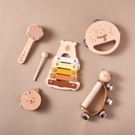 Montessori Toys Baby Music Toys Musical Instrument Baby 0 3 Years Toys Wooden Educational Toys Bear 