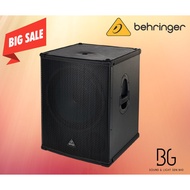 BEHRINGER B1800XP High-Performance Active 3000 Watt PA Subwoofer with 18" Turbosound Speaker and Built-In Stereo XOVER