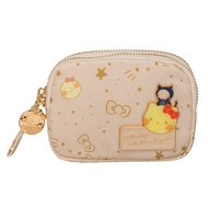 Hello Kitty 凱蒂貓 雙層零錢包 幾米 月亮忘記了 JIK00A08BG 80g 12 × 3 × 8.5cm 米色