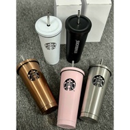 Starbuck Thermos Cup 500 / 700ml High Quality Stainless Steel, Drinking Water With Super Convenient Straw, Beautiful Water Bottle
