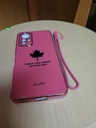 小米12lite手機殼(楓葉/追夢)附手機繩