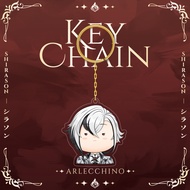 GANTUNGAN Genshin Impact - Arlecchino Key Chain | Keychain (art by Shirason)