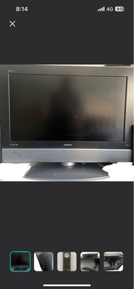 Hitachi 32吋電視機加外置高清機頂盒，連遙控