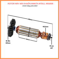 () Rotor mài khuôn Makita MT911 M9100B 220V (517628-2) - Tặng chổi than