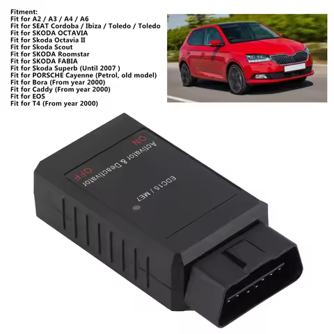 OBD2 Immobiliser Deactivator Activator Drive Box Diagnostic Tool EDC15 ME7 Fit for a2 A3 A4 /A6 Driv