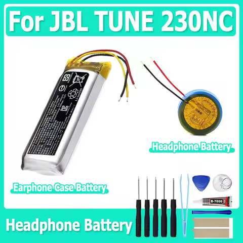 3.85V 72mAh F1254 750mAh 981642 Battery For JBL TUNE 230NC Earbuds Gaming TWS Airpods Handsfree Earp