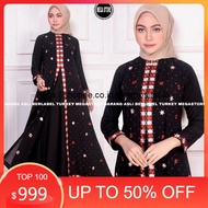 HITAM Stock Of 1506-1506-1506-7011 Turkey Adult Robe Party Robe Invitation Robe Latest Invitation Dr