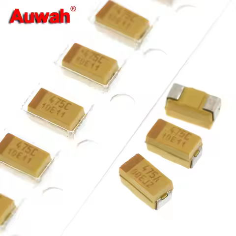 20pcs 4.7uF 10V 16V 20V 25V 1206 Type A SMD Tantalum capacitor TAJA475K025RNJ 475A 475C 475D 475E Ne