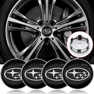 4pcs 60mm Car Wheel Center Hub Center Cap Rim Hub Dustproof Cover Emblemem For Subaru Forester SG5 S