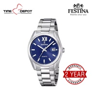 Festina F20707/7 Analog Silver Stainless Steel Strap Watch For Men